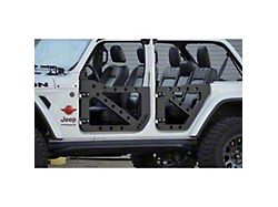 Trail Doors; Front and Rear; Bare Metal (20-23 Jeep Gladiator JT)