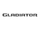 Gladiator Tailgate Letters; Domed Carbon Fiber (20-24 Jeep Gladiator JT)