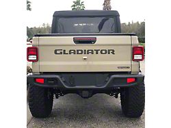 Gladiator Tailgate Letters; Raw Carbon Fiber (20-23 Jeep Gladiator JT)