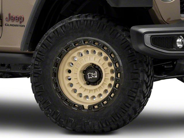 Black Rhino Sentinel Desert Sand Wheel; 20x9.5 (20-24 Jeep Gladiator JT)