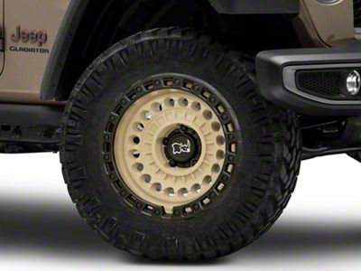 Black Rhino Sentinel Desert Sand Wheel; 20x9.5 (20-23 Jeep Gladiator JT)