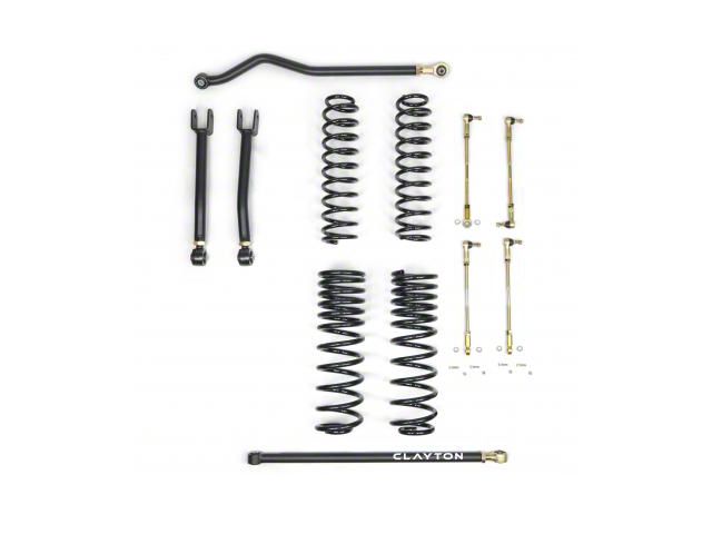 Clayton Off Road 2.50-Inch Ride Right+ Suspension Lift Kit (20-24 3.6L Jeep Gladiator JT)