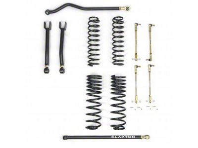 Clayton Off Road 2.50-Inch Ride Right+ Suspension Lift Kit (20-24 3.0L EcoDiesel Jeep Gladiator JT)