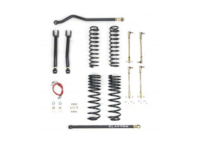 Clayton Off Road 3.50-Inch Ride Right+ Suspension Lift Kit (20-24 3.6L Jeep Gladiator JT)