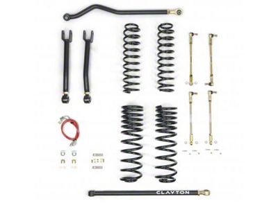 Clayton Off Road 3.50-Inch Ride Right+ Suspension Lift Kit (20-23 3.0L EcoDiesel Jeep Gladiator JT)