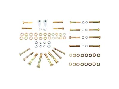Synergy Manufacturing Complete Control Arm and Track Bar Hardware Kit (20-24 Jeep Gladiator JT)