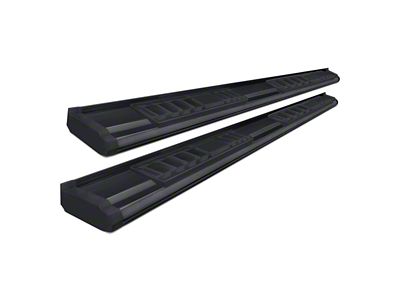 OE Style Running Boards; Black (20-24 Jeep Gladiator JT)