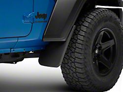 RedRock Molded Mud Guards; Front and Rear (20-23 Jeep Gladiator JT)