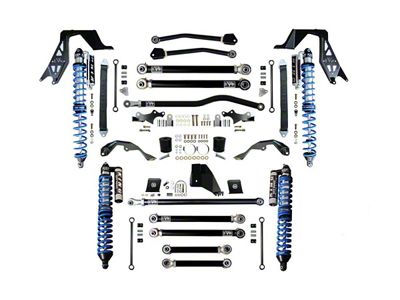EVO Manufacturing 3 to 5-Inch Enforcer PRO Stage 4 Suspension Lift Kit with King Coil-Overs (20-24 3.6L Jeep Gladiator JT)
