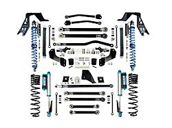 EVO Manufacturing 6.50-Inch Fusion Suspension Lift Kit with King Compression Adjuster Coil-Overs (20-23 3.6L Jeep Gladiator JT)