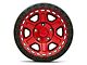 Black Rhino Reno Candy Red Wheel; 17x9 (20-24 Jeep Gladiator JT)