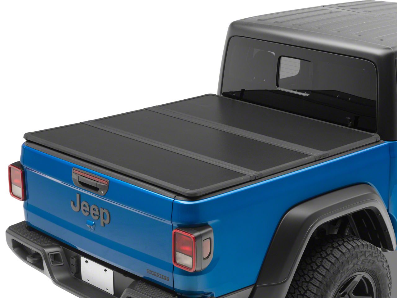 Redrock Jeep Gladiator Hard Tri Fold Tonneau Cover Jg18784 20 23 Jeep Gladiator Jt Free Shipping