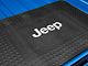 Cargo Floor Mat with Jeep Logo; Black (20-24 Jeep Gladiator JT)