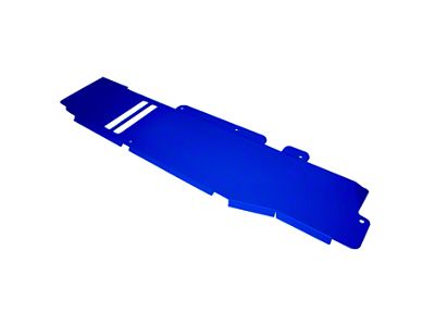 M.O.R.E. Gas Tank Skid Plate; Dark Blue (20-24 3.6L Jeep Gladiator JT)