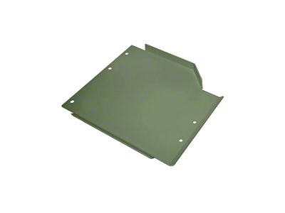 M.O.R.E. Transfer Case Skid Plate; Green (20-24 3.6L Jeep Gladiator JT)