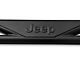 Jeep Licensed by RedRock Rock Sliders with Jeep Logo; Textured Black (20-24 Jeep Gladiator JT)