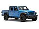 Jeep Licensed by RedRock Rock Sliders with Jeep Logo; Textured Black (20-24 Jeep Gladiator JT)