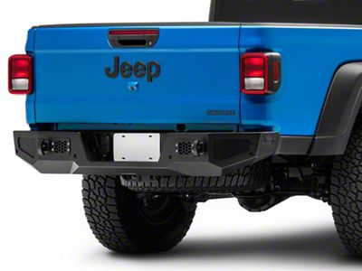 Officially Licensed Jeep HD Rear Bumper with Jeep Logo (20-23 Jeep Gladiator JT)