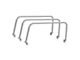 Heavy Metal Off-Road 24-Inch Triple Bed Bars; Bare Steel (20-24 Jeep Gladiator JT)