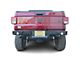 Chassis Unlimited Octane Series Rear Bumper; Pre-Drilled for Backup Sensors; Black Textured (20-24 Jeep Gladiator JT)