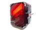 Empire Offroad LED Zues Series LED Tail Lights; Black Housing; Smoked Lens (20-24 Jeep Gladiator JT w/ Factory Halogen Tail Lights)
