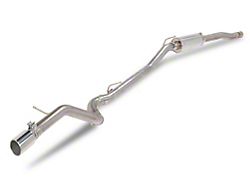 RedRock Single Exhaust System with Polished Tip; Side Exit (20-26 3.6L Jeep Gladiator JT)