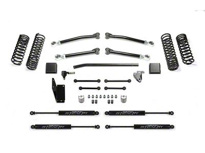 Fabtech 3-Inch Trail Suspension Lift Kit with Stealth Shocks (20-24 3.0L EcoDiesel Jeep Gladiator JT)