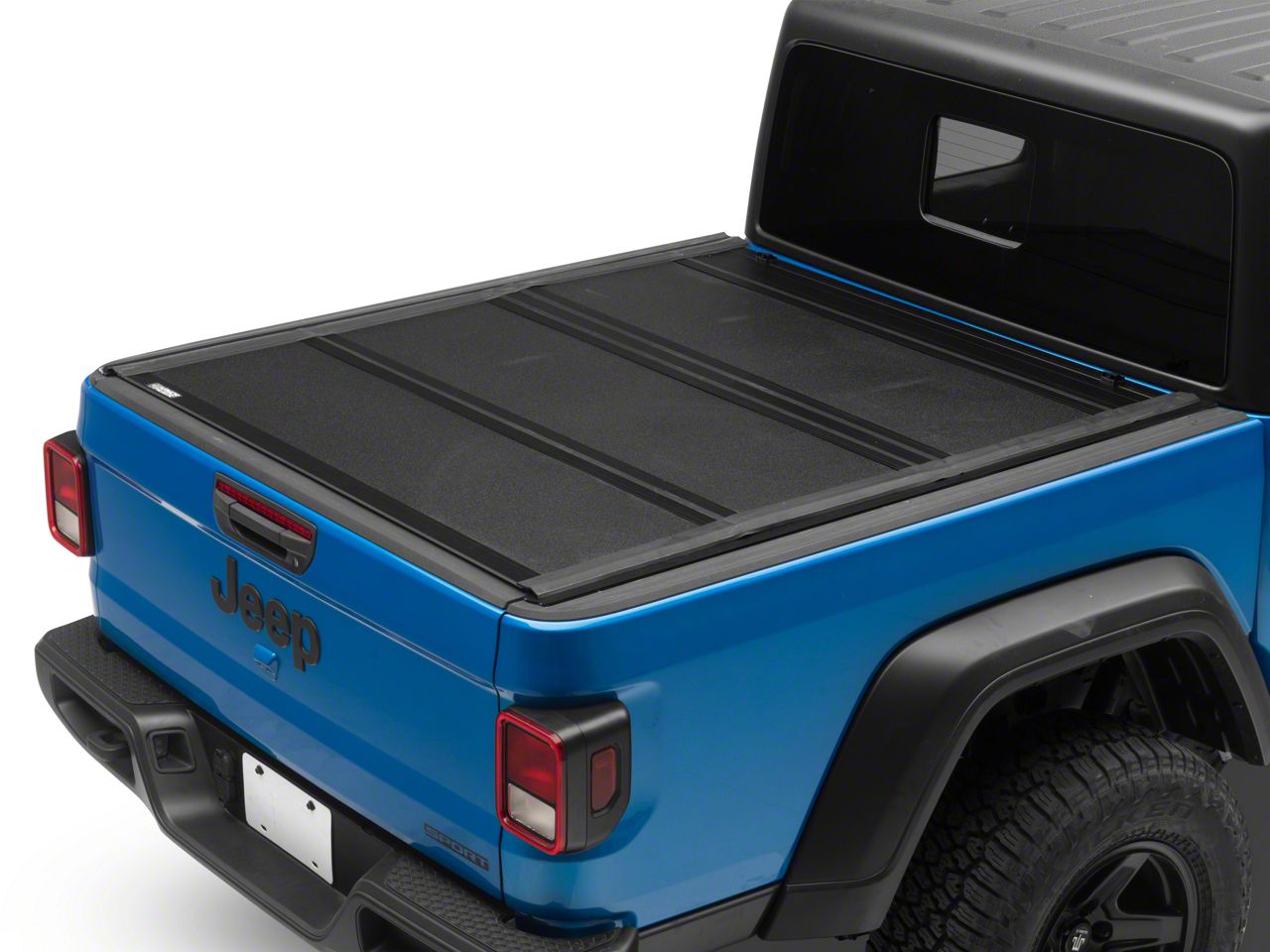 UnderCover Jeep Gladiator Armor Flex Tri-Fold Tonneau Cover AX32010 (20 ...