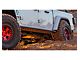 Expedition One Rocker Guards; Textured Black (20-24 Jeep Gladiator JT)