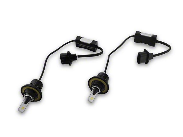 Raxiom Axial Series 6000K LED Headlight Bulbs; H13 (20-23 Jeep Gladiator JT Overland, Sport)