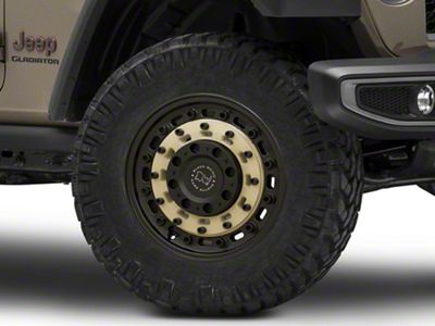 Black Rhino Arsenal Sand On Black Wheel; 18x8 (20-24 Jeep Gladiator JT)