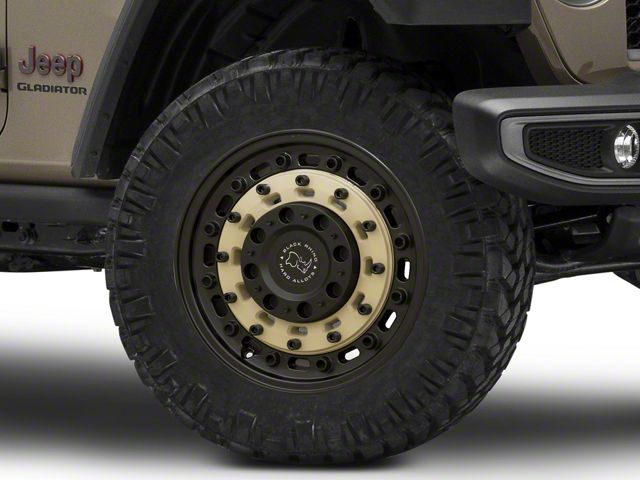 Black Rhino Arsenal Sand On Black Wheel; 20x8.5 (20-24 Jeep Gladiator JT)