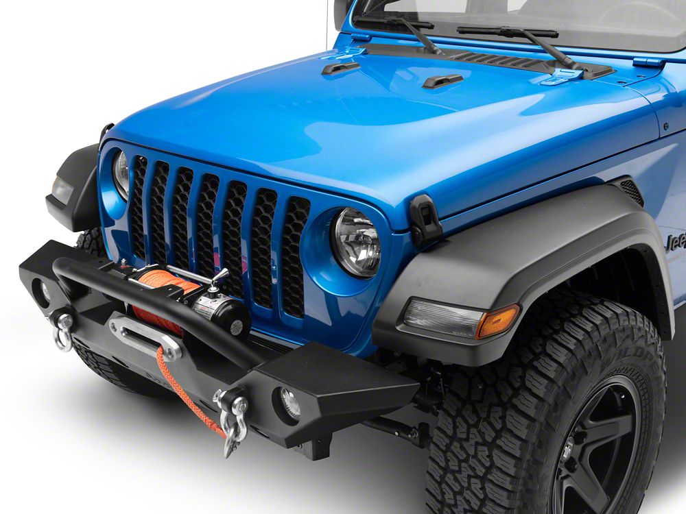 Jeep Licensed by RedRock Trail Force HD Front Bumper with Jeep Logo (20 ...