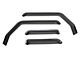 EGR In-Channel Window Visors; Front and Rear; Matte Black (20-24 Jeep Gladiator JT)