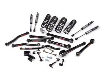 JKS Manufacturing 3.50-Inch J-Krawl Suspension Lift Kit with FOX 3.0 Factory Race Series IBP Shocks (20-24 3.6L Jeep Gladiator JT, Excluding Mojave)