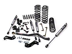 JKS Manufacturing 3 to 3.50-Inch J-Kontrol Standard Coil Suspension Lift Kit with FOX 2.5 Performance Elite Series Shocks (20-23 3.6L Jeep Gladiator JT, Excluding Mojave)
