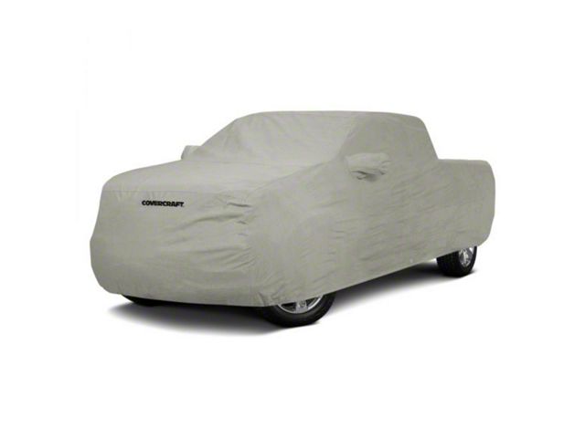 Covercraft Custom Car Covers 3-Layer Moderate Climate Car Cover; Gray (20-24 Jeep Gladiator JT)