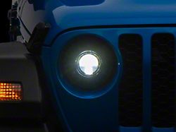 Morimoto Super7 LED Headlights; Black Housing; Clear Lens (20-24 Jeep Gladiator JT)