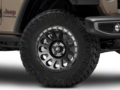 Fuel Wheels Vector Matte Black Wheel; 18x9 (20-24 Jeep Gladiator JT)