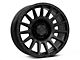 Rovos Wheels Bara Satin Black Wheel; 17x9 (20-24 Jeep Gladiator JT)