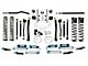EVO Manufacturing 4.50-Inch Enforcer Stage 4 Suspension Lift Kit with King 2.5 Blue Shocks and Front and Rear Track Bar (20-24 3.6L Jeep Gladiator JT)