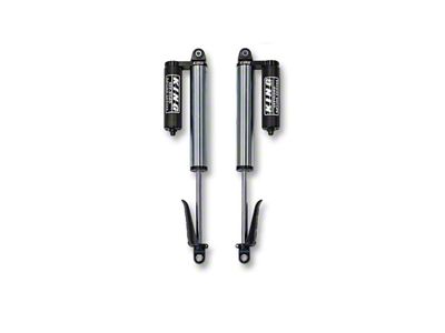 EVO Manufacturing EVO Spec King Remote Reservoir Rear Shocks for 2.50-Inch to 5-Inch Lift; Black Anodized (20-24 Jeep Gladiator JT)