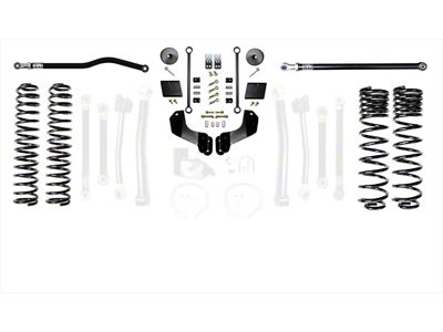 EVO Manufacturing 2.50-Inch Enforcer Stage 1 Overland Suspension Lift Kit with Front and Rear Track Bars (20-23 3.6L Jeep Gladiator JT)