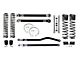 EVO Manufacturing 2.50-Inch Heavy Duty Enforcer Stage 2 Suspension Lift Kit with Front and Rear Track Bars (20-24 3.6L Jeep Gladiator JT)