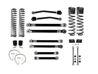 EVO Manufacturing 2.50-Inch Heavy Duty Enforcer Stage 4 Suspension Lift Kit (20-24 3.6L Jeep Gladiator JT)