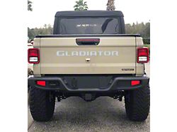 Gladiator Tailgate Letters; Gloss White (20-24 Jeep Gladiator JT)