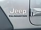 Jeep Fender Emblem Letter Overlays; Gloss White (20-24 Jeep Gladiator JT)
