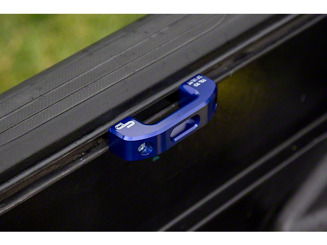 Charvonia Design Rail Tie-Down Anchors; Blue (20-23 Jeep Gladiator JT)