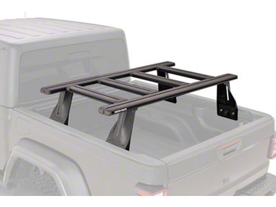 Rhino-Rack Reconn-Deck 2-Bar Bed System with 4-NS Bars (20-24 Jeep Gladiator JT w/ Trail Rail System)