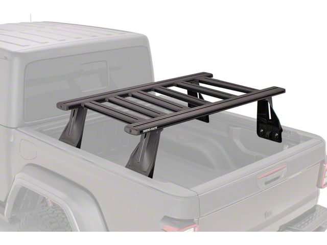 Rhino-Rack Reconn-Deck 2-Bar Bed System with 6-NS Bars (20-24 Jeep Gladiator JT w/ Trail Rail System)